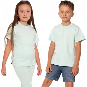 MAZE DĚTSKÉ BAVLNĚNÉ TRIČKO S KRÁTKÝM RUKÁVEM MINT 158