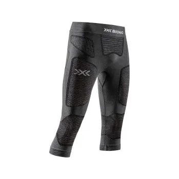 Pánské legíny X-Bionic Symbio Merino Pants 3/4 Men rhino grey XXL; Šedá kalhoty + DÁREK DLE VÝBĚRU!