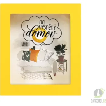 Pokladnička Pokladnička v rámečku Na vysněný do