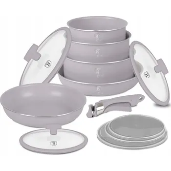 Sada nádobí Sada hrnců Berlinger Haus Taupe, 12 dílů.