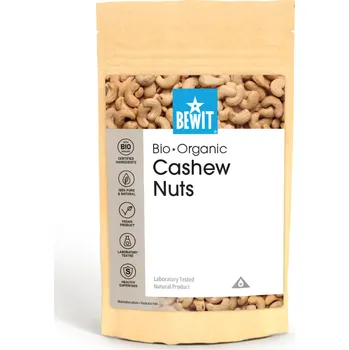 BEWIT Kešu ořechy, BIO - 200 g
