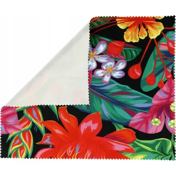 Utěrka Utěrka na brýle Mikrofaza Flowers z Německa