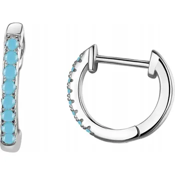 Náušnice Náušnice PRO DÍVKU Stříbro kruhové Náušnice 925