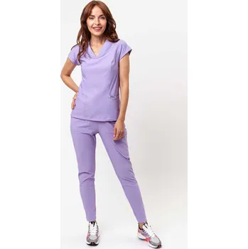 Dámský overall Dámská lékařská souprava Maevn Embrace (halena Zoe, kalhoty Mia) levandulová