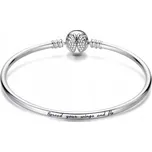 Klasický náramek s přívěskem Spread your wings and fly 19 Cm stříbro 925