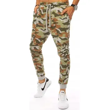 DStreet pánské tepláky Arc zelené, velikost XL