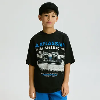 Chlapecké tričko Reserved - Triko Team Williams Racing F1 - černý - 630IL-99X - 630IL-99X-116