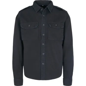 Build Your Brand Pánská košile 9373 Black M