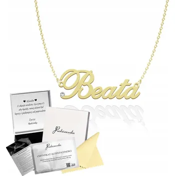 Náhrdelník Náhrdelník se jménem Beata Stříbro Plíšek