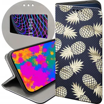 Pouzdro na mobilní telefon Flipové pouzdro Hello Case pro Samsung Galaxy A54 5G, zlaté