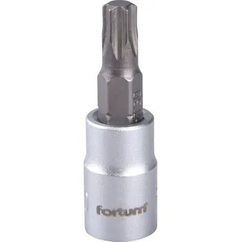 Gola hlavice 1/4", TORX zástrčná, T30, CrV, FORTUM
