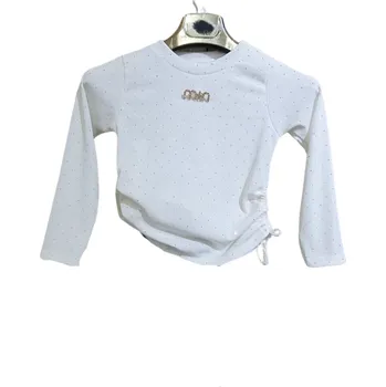 Dívčí oblečení made in Italy Dívčí slavnostní triko 25926 barva: bílá, Rozměr: 128 (8 let)