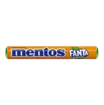 Bonbon Mentos Fanta Pomerančové Bonbóny 37,5g