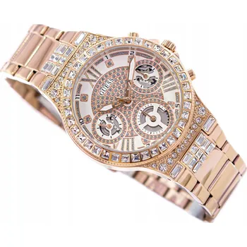 Hodinky DÁMSKÉ HODINKY GUESS GW0320L3 MOONLIGHT ROSE