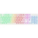 Klávesnice Connect IT Chocolate RNBW, CZ/SK (CKB-5053-CS) bílá