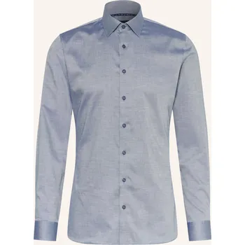 Pánská košile Olymp Pánská Košile No. Six Super Slim, černošedá, 39