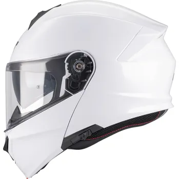 Helma na motorku MT Helmets Výklopná helma na motorku MT Genesis SV Pure A0 bílá
