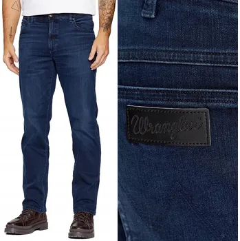 Pánské džíny Wrangler TEXAS pánské džíny rovného střihu velikost 38/36