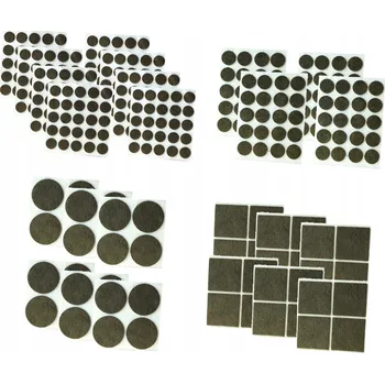 Podložka pod nábytek Filcové podložky, plst pod nábytek, sada 328 ks