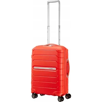 Kabinový kufr Samsonite Flux - oranžovo-červená (tangerine red)