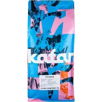 Káva Káva zrnková Arabica Kafar ETIOPIE Yirgacheffe Espresso 1000 g