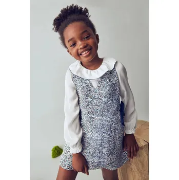 Dívčí šaty Dívčí šaty Mayoral modrá barva, mini, 4990 4990.6L.Mini.9BYA 55X, vel. 134