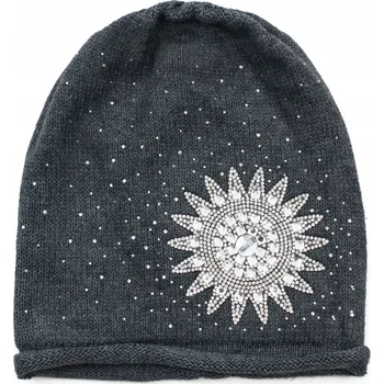 Čepice Szaleo zimní čepice beanie šedá, univerzální velikost