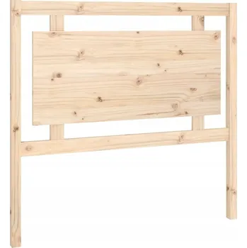 VidaXL Čelo postele, 105,5x4x100 cm, masiv