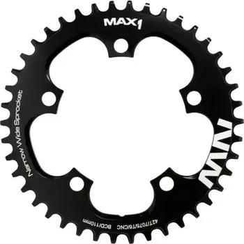Převodník na kolo Max1 Narrow Wide převodník BCD110, 42z. černá SUNDÁNO Z KOLA