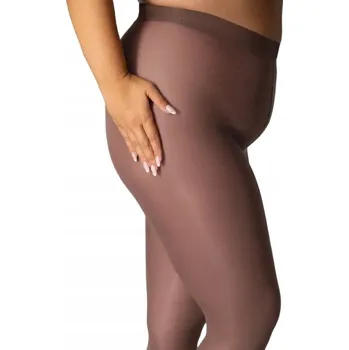 Dámské spodní prádlo Hladké Punčocháče Mona ELIZABETH 70 den hnědé TERRA, velikost 5