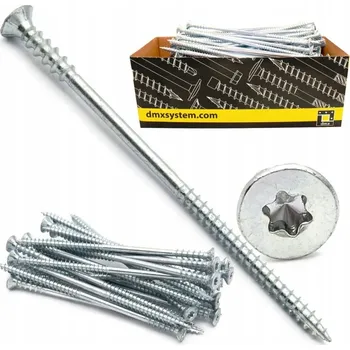 Vrut Tvrzený distanční vrut WDS 6x120 mm 100 ks Domax pro vyrovnání latí