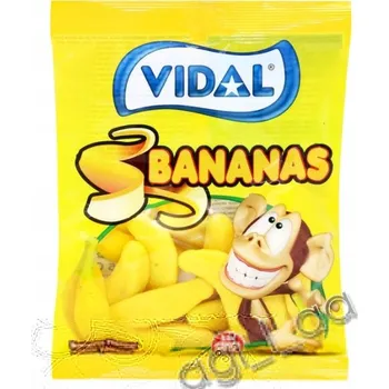 Bonbon Želé Bonbony Bananas 90 g Vidal