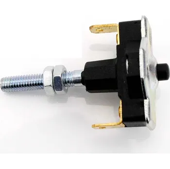 Elektroinstalace pro motocykl Spínač brzdového světla Goebel zadní černý kovový pro Zündapp ZE 40, ZD 20, 25 TS, 50 CS 50, Hai R Scooter, RS Super, C Sport, GTS KS Cross, Super Water-cooled, 80, K Kreidler, Puch, KTM, Hercules MK, K, KX, Prima, Ultra, 125 BW MG00005412