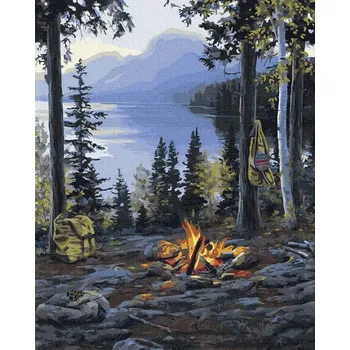 Obraz Malování podle čísel iPicasso 40x50 cm na rámu