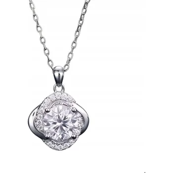 Náhrdelník Náhrdelník s Moissanitem Hvězda – laboratorně pěstovaný diamant s dokonalým brusem