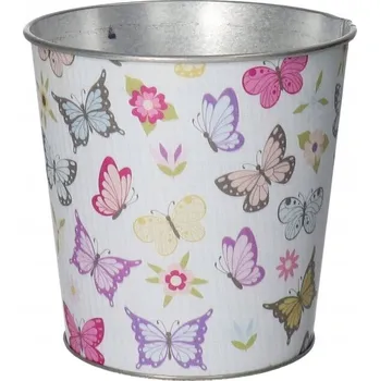 Květináč Květináč kov vícebarevný DEKO 14 cm x 14 x 14 cm