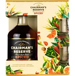 Chairmans Reserve Spiced 40% 0,7l (dárkové balení 2 sklenice)