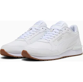 Dámské tenisky Pánské sportovní tenisky Puma ST Runner v4 vel.43, bílá módní kůže