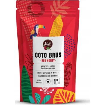 Káva Káva zrnková Arabica Mott Coffee Coto Brus 100 g