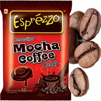Bonbon Bonbóny s kávovou příchutí Mocha 150G Esprezzo Indonésie