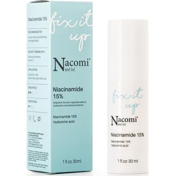 Pleťové sérum Nacomi Next Lvl. - Sérum Niacinamide 15%, smíšená až aknózní pleť, 30ml