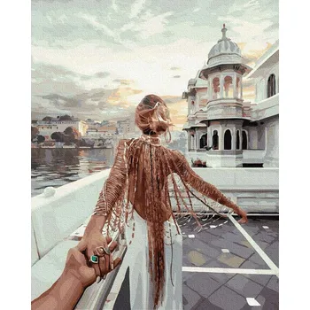 Malování podle čísel iPicasso 40x50 cm na rámu