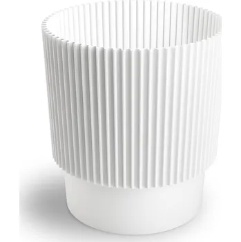 Květináč Bílý plast Květináč Don-Plast 15 cm x 15 x 18 cm