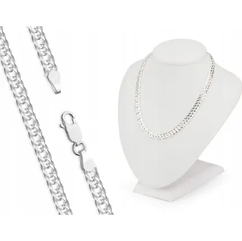 Řetízek STŘÍBRNÝ PÁNSKÝ ŘETÍZEK ŘETÍZEK 925 PANCR 55 cm