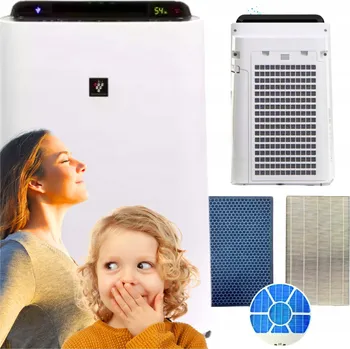 Čistička vzduchu Čistička vzduchu s zvlhčovačem Sharp KC-D50EU-W + ionizace