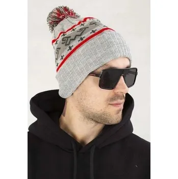 Čepice Prosto zimní čepice šedá, univerzální velikost