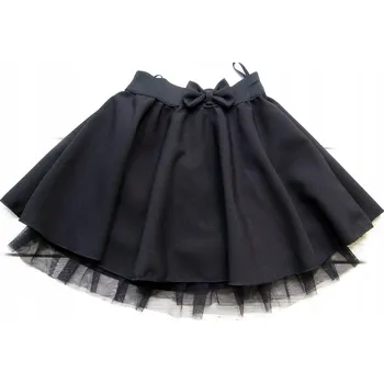 Dámská sukně 92 Slavnostní sukýnka GALOWA sukně školní společenská tyl ŠKOLA BS523 czarna