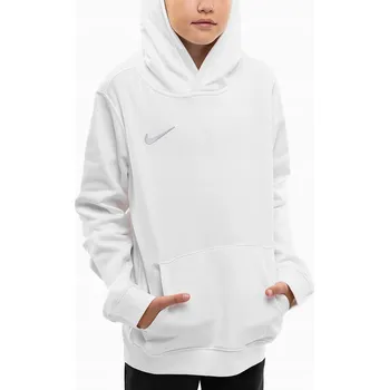 Chlapecká mikina Dětská mikina Nike polyester bílá, velikost 116