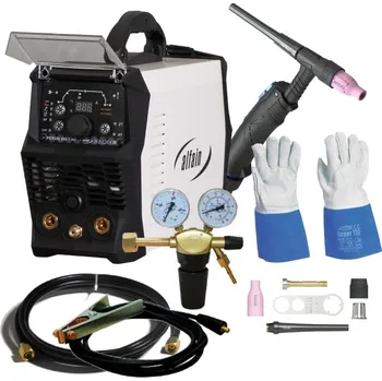 Svářečka Set svářečka Perun 200 T HF ALFA IN + hořák, startovací sada, RV, kabely