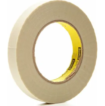 Zip Skelná páska s vysokou tepelnou odolností 19 mm x 55 m 3M 361, bílá